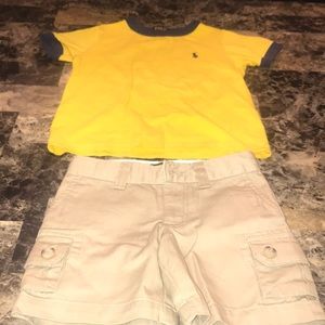 Boy Ralph Lauren 2 piece short set